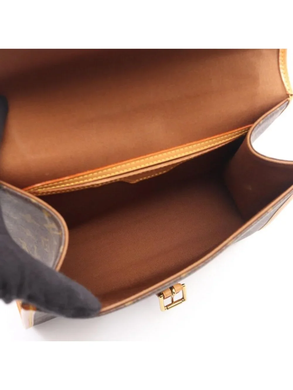 Louis Vuitton Handbag Bel Air Monogram 2-Way Canvas Leather
